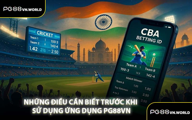 Những Điều Cần Biết Trước Khi Sử Dụng Ứng Dụng PG88VN