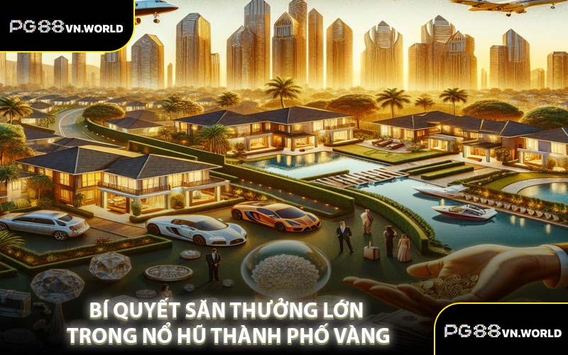 Bí Quyết Săn Thưởng Lớn Trong Nổ Hũ Thành Phố Vàng