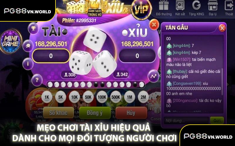 Mẹo Chơi Tài Xỉu Hiệu Quả Dành Cho Mọi Đối Tượng Người Chơi